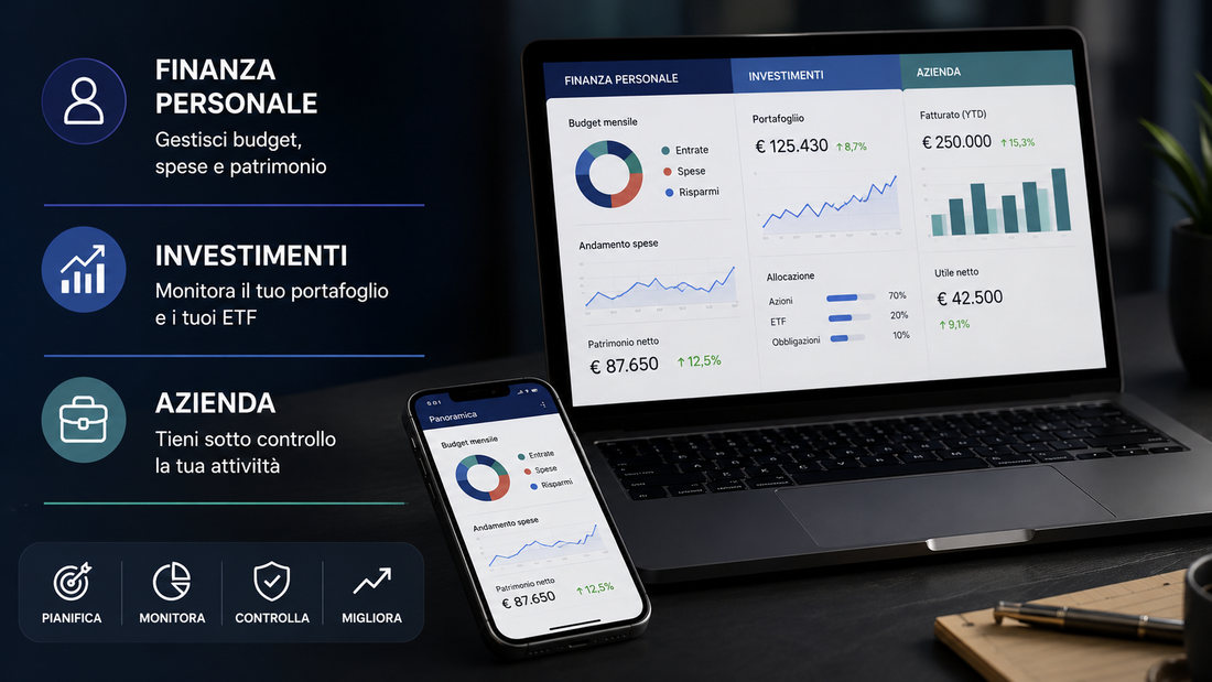 Ecco gli strumenti del 2026 per riprendere il pieno controllo dei tuoi soldi, i tuoi investimenti o la tua attività