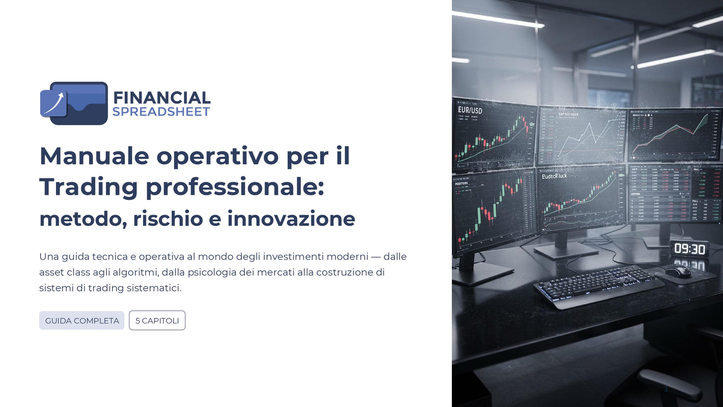Manuale Trading Professionale | Il Metodo del Trader