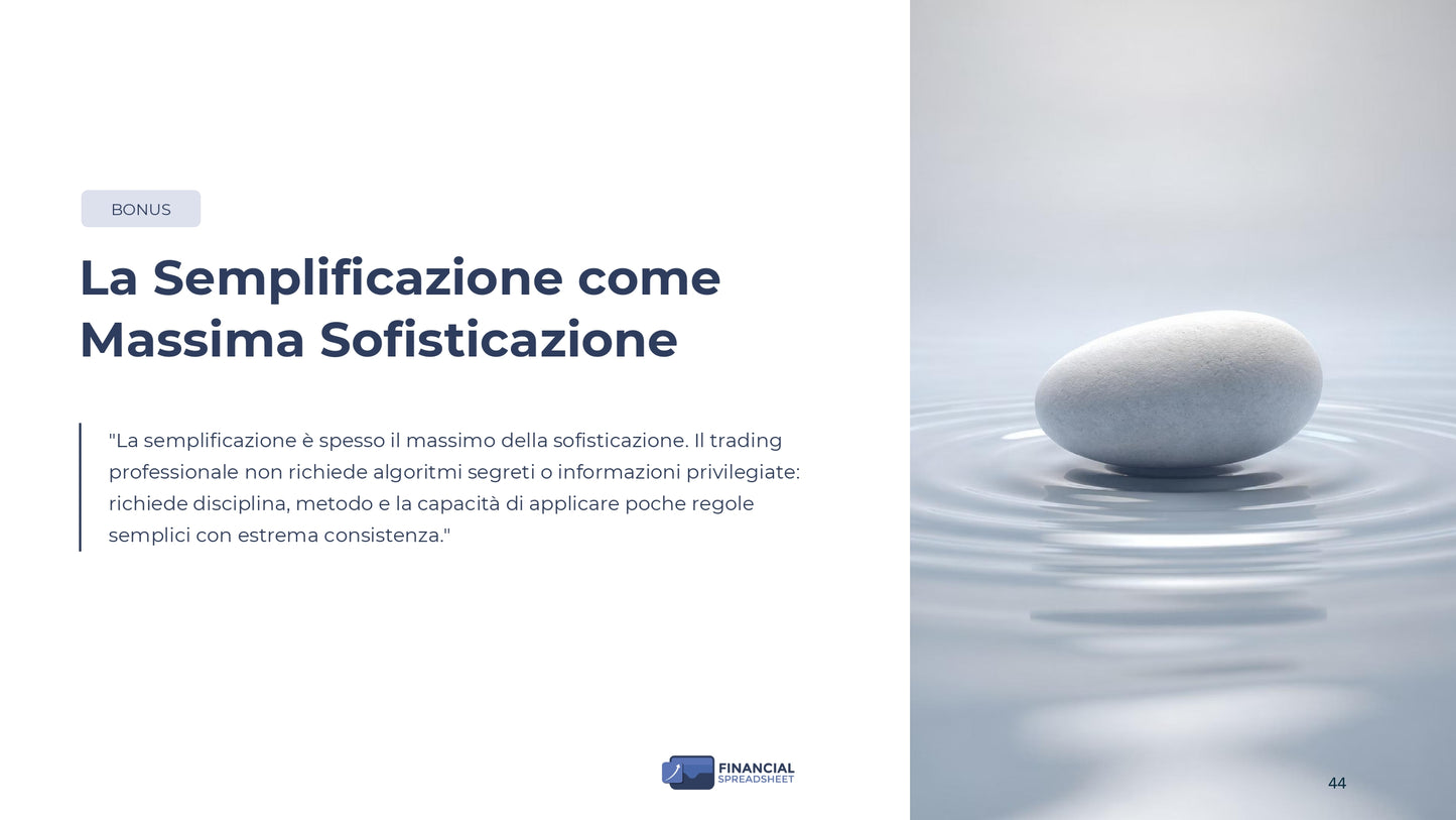 Manuale Trading Professionale | Il Metodo del Trader